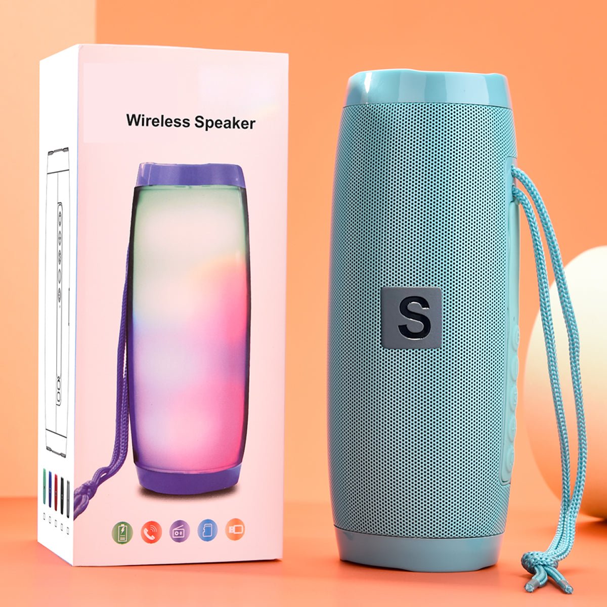 NextTune™ AuraGlow LED Bluetooth Speaker - NextTune Audio