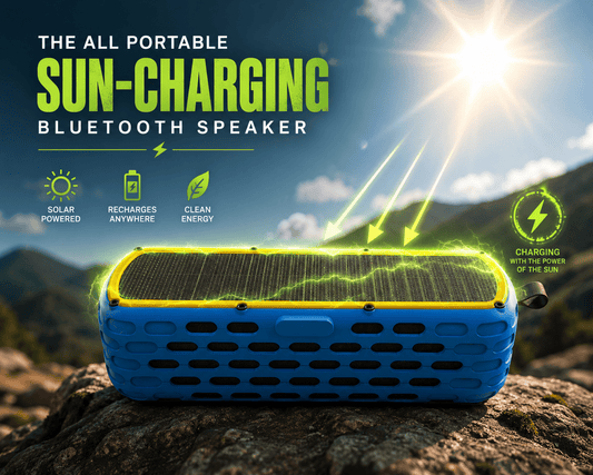 NextTune™ Sun-Rechargeable Bluetooth Speaker - NextTune Audio